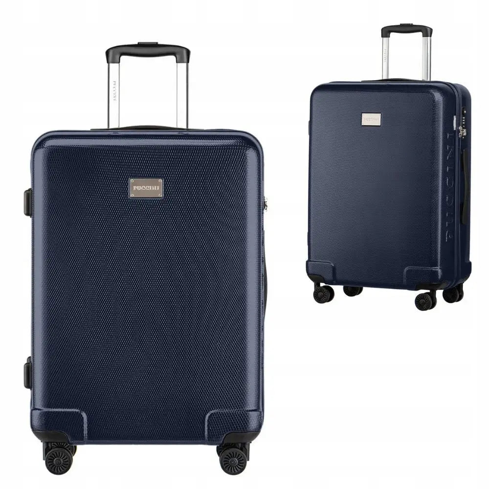 Puccini Panama Mellomstor Koffert - Marineblå