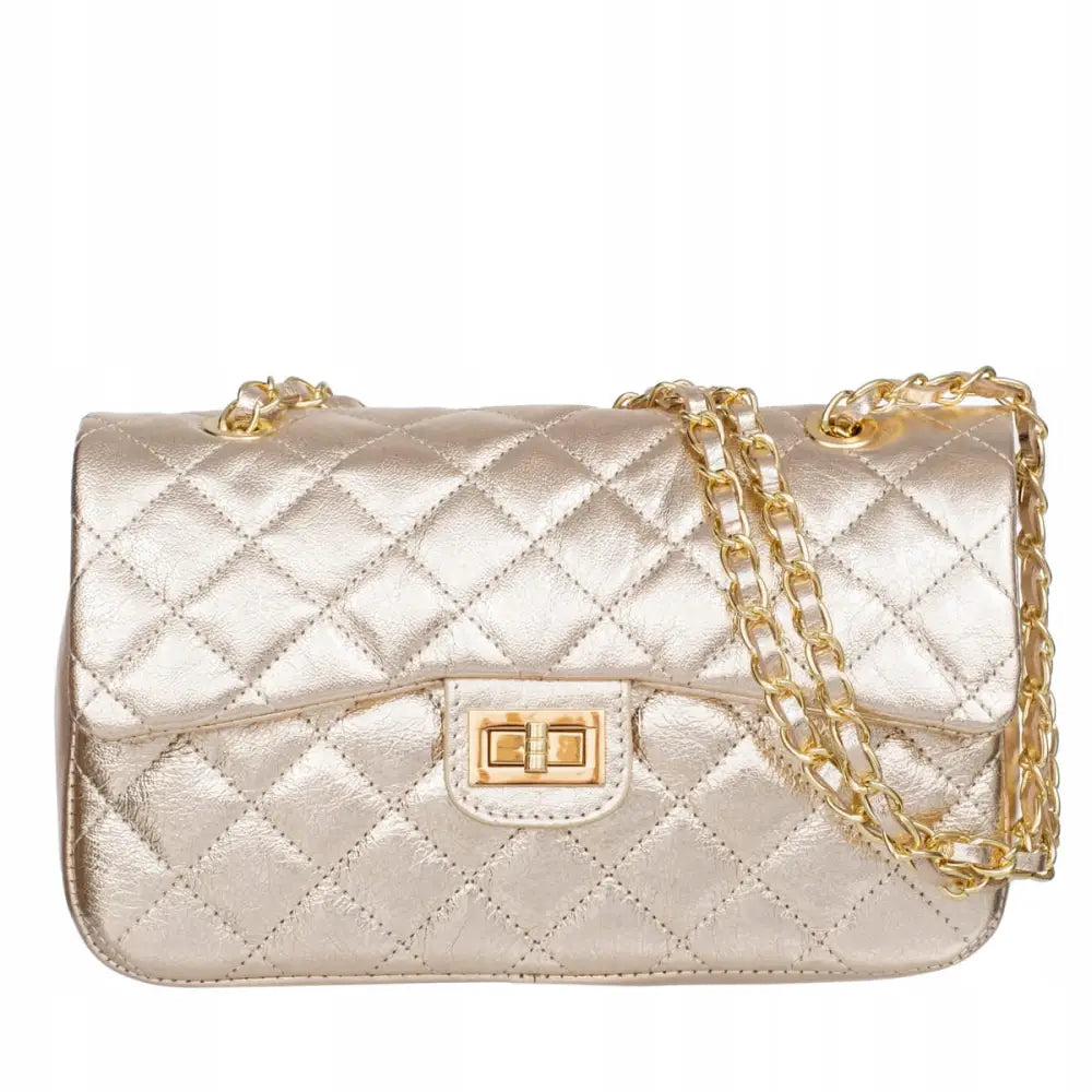 Quiltet Skinnveske Vezze Festa Grande Gull