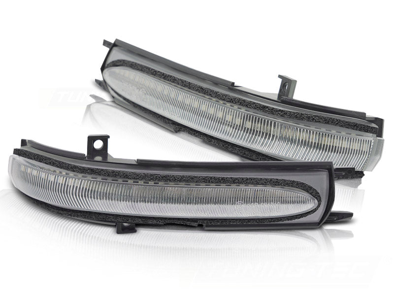 Speilblinklys Honda Accord 02–08 hvit LED sekvens - KBHO06