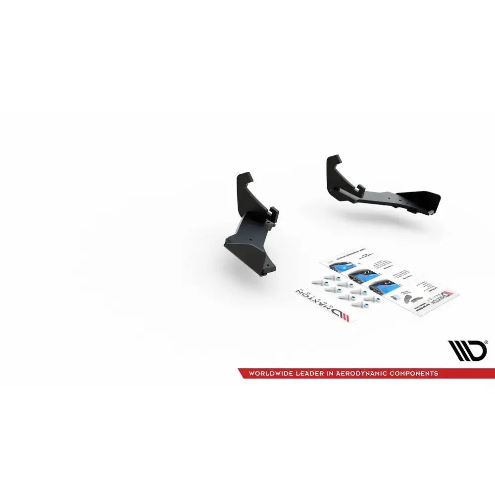 Racing Durability Rear Side Splitters + Flaps Vw Golf 7 r Facelift