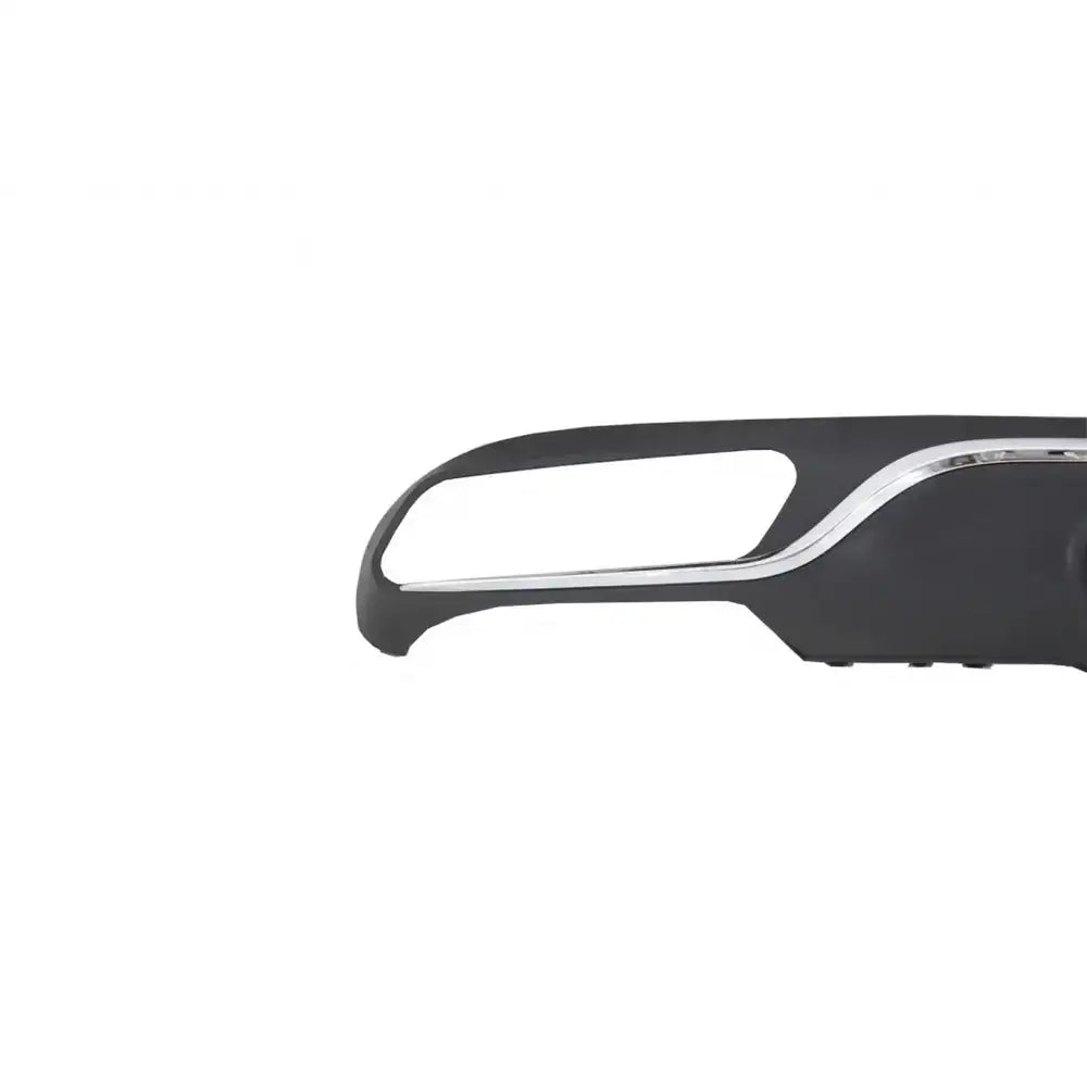 Rear Bumper Air Diffuser Suitable for Mercedes E-class W213 S213 Standard (2016-2019) E63 Design Chrome Edition