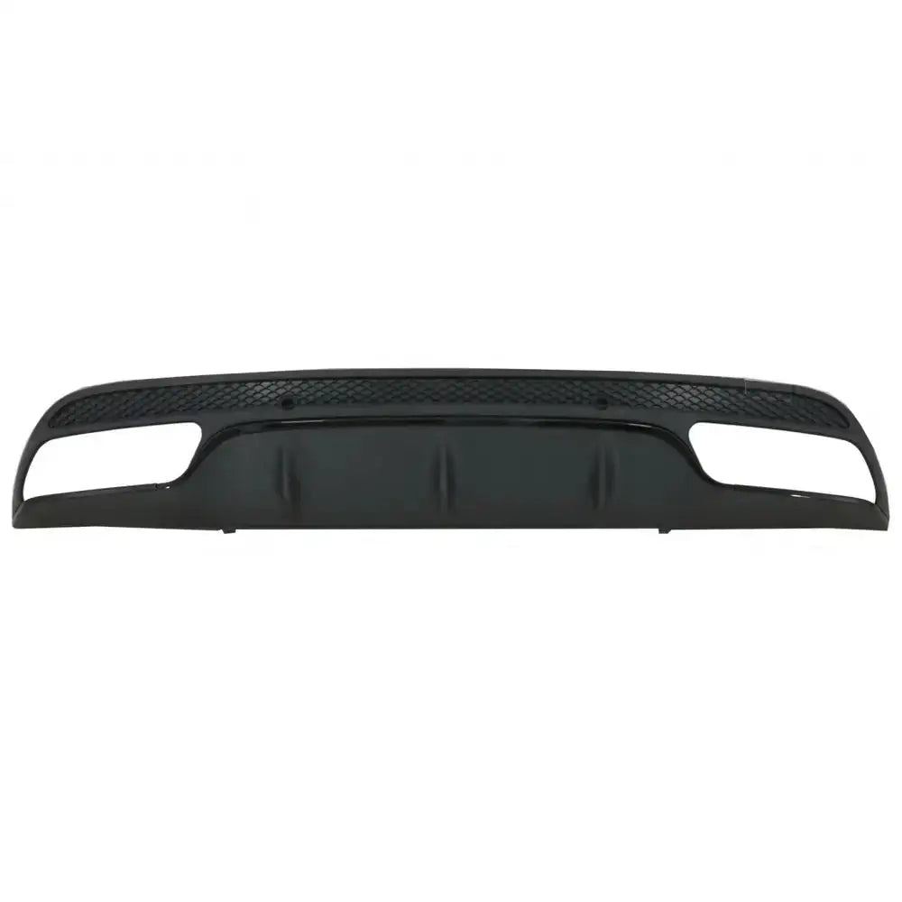 Rear Bumper Diffuser Suitable for Mercedes C-class W205 S205 (2014-2020) C63 Design Only for Sport Pack Black Edition