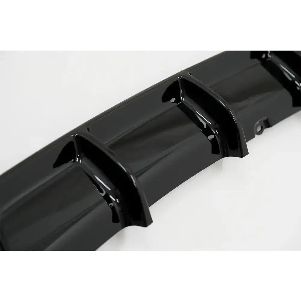 Rear Bumper Spoiler Piano Black Valance Diffuser Suitable for Bmw 3 Series F30 F31 (2011-up) M-performance Design Left