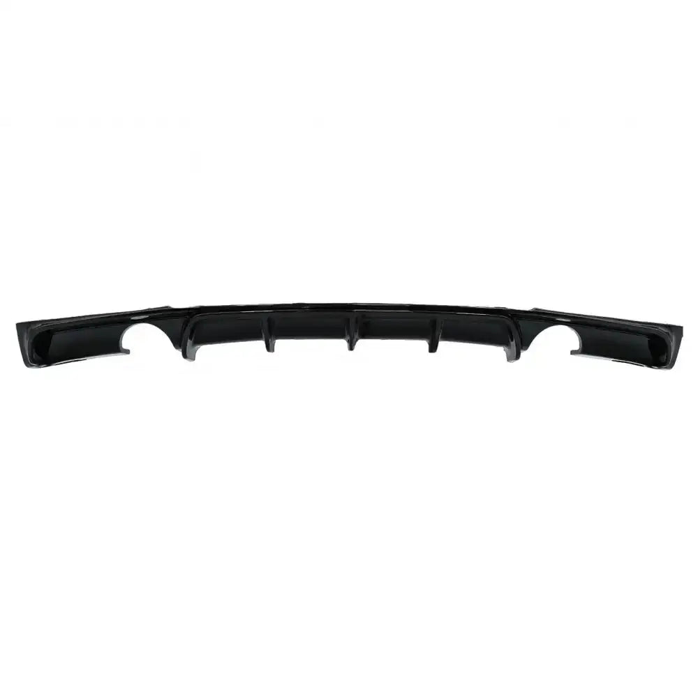 Rear Bumper Spoiler Valance Diffuser Double Outlet for Single Exhaust Suitable for Bmw 3 Series F30 F31 (2011-2019) m