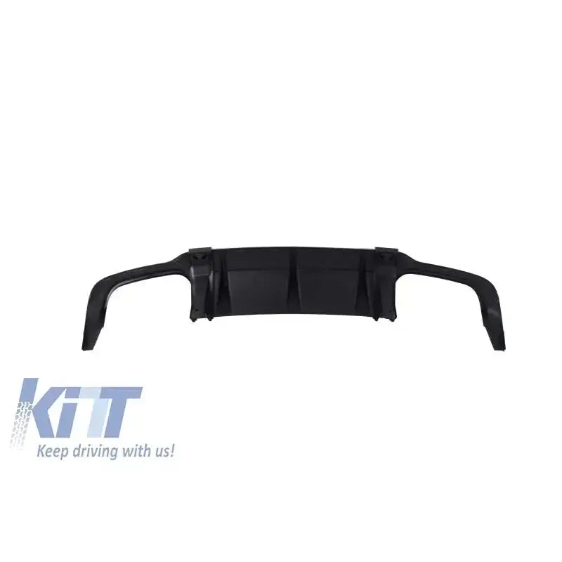 Rear Bumper Valance Air Diffuser With Exhaust Muffler Tips Suitable for Mercedes C-class W204 C204 Amg Sport Line