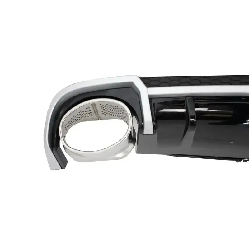 Rear Bumper Valance Diffuser Exhaust Tips Suitable for Audi A4 B9 8w (2016-2018) Sedan Avant Rs4 Design