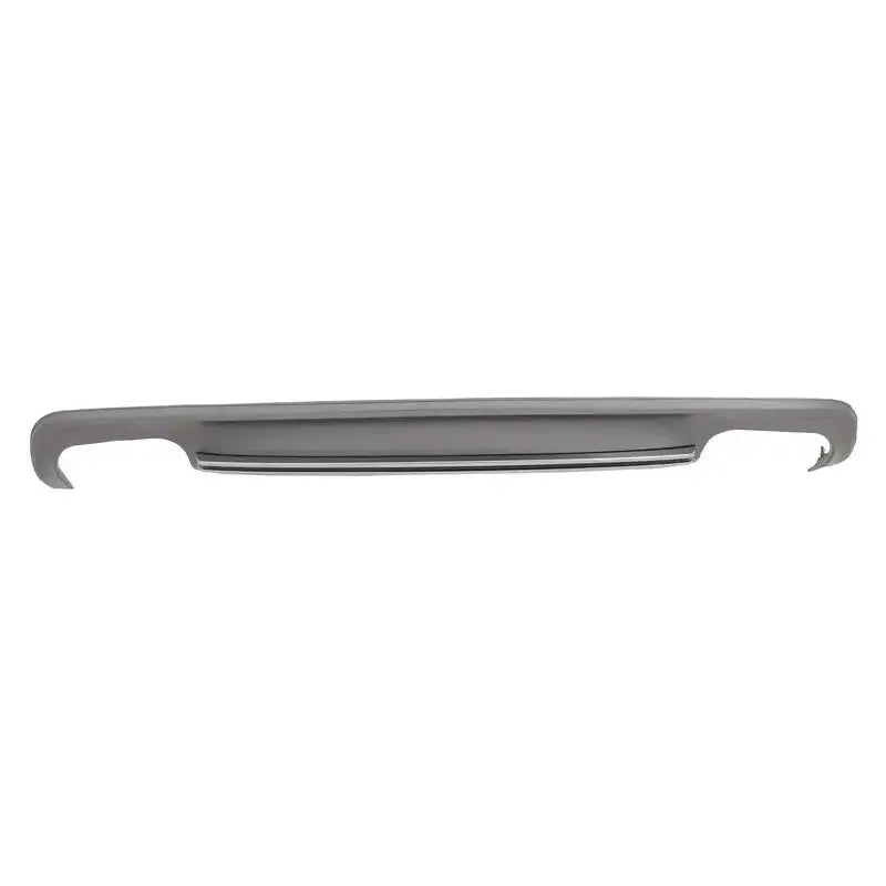 Rear Bumper Valance Diffuser Suitable for Audi A5 8t 4 Doors (2012-2015) Facelift With Exhaust Muffler Tips Tail Pipes