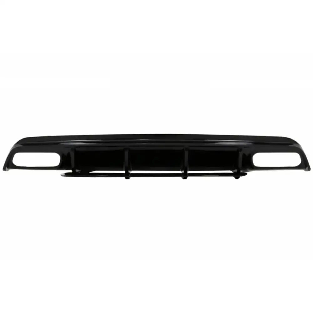 Rear Diffuser Black Edition With Muffler Tips Suitable for Mercedes A-class W176 (2012-2018) A45 Facelift Design