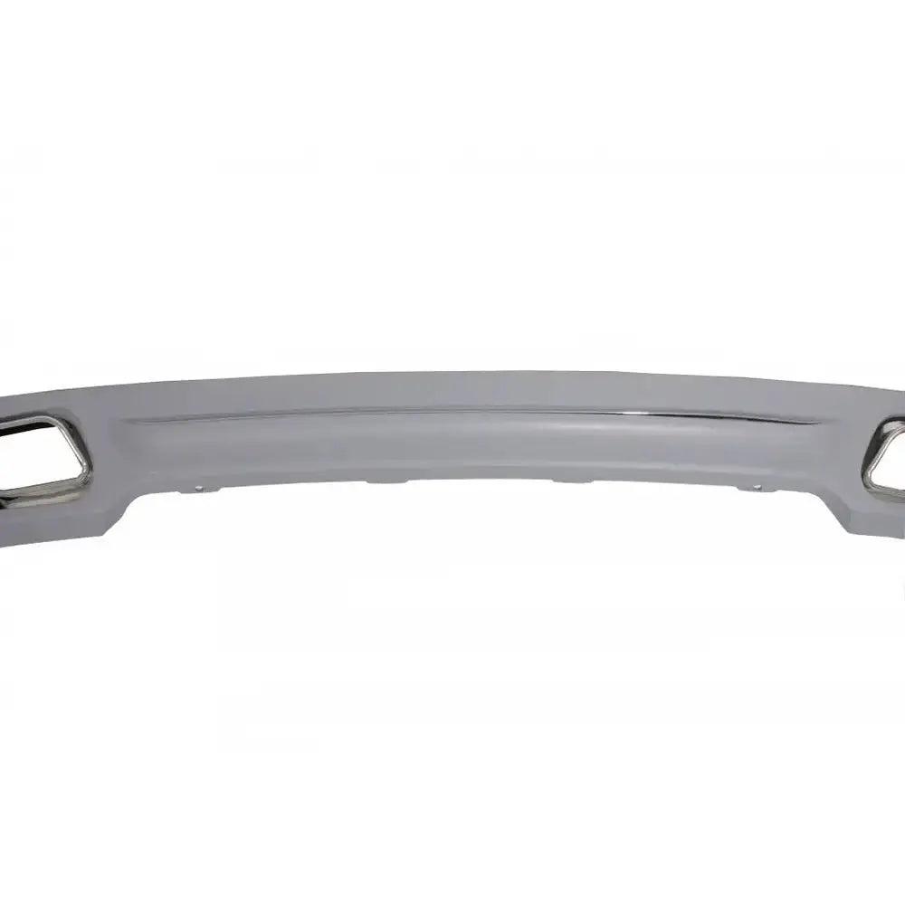 Rear Diffuser & Exhaust Muffler Tips Tailpipe Package Suitable for Bmw F01 (2008-up) 7 Series 760i Quad Design