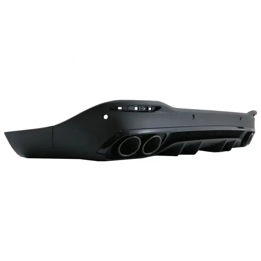 Rear Diffuser With Black Exhaust Muffler Tips Suitable for Mercedes Gle W167 Suv V167 Sport Line (2019-up) Gle53 Design