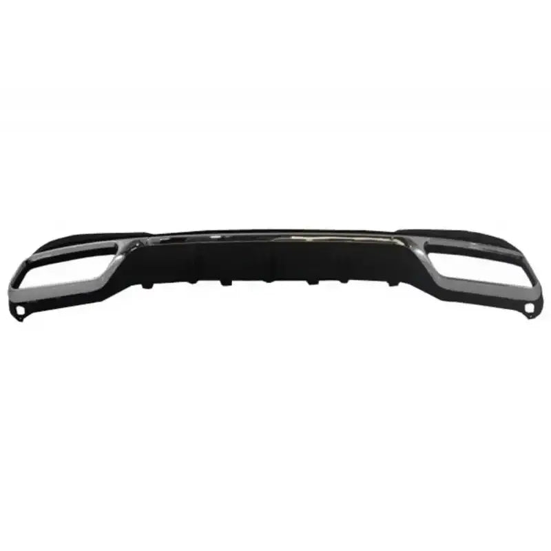 Rear Diffuser With Exhaust Muffler Tips Black Suitable for Mercedes E-class W212 S212 Facelift (2013-2016) Only Sport
