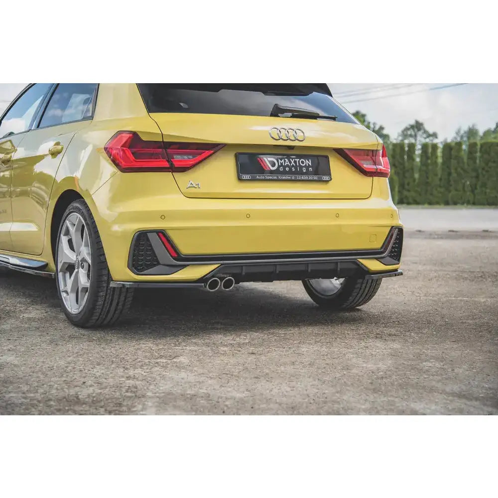 Rear Side Splitters Audi A1 S-line Gb