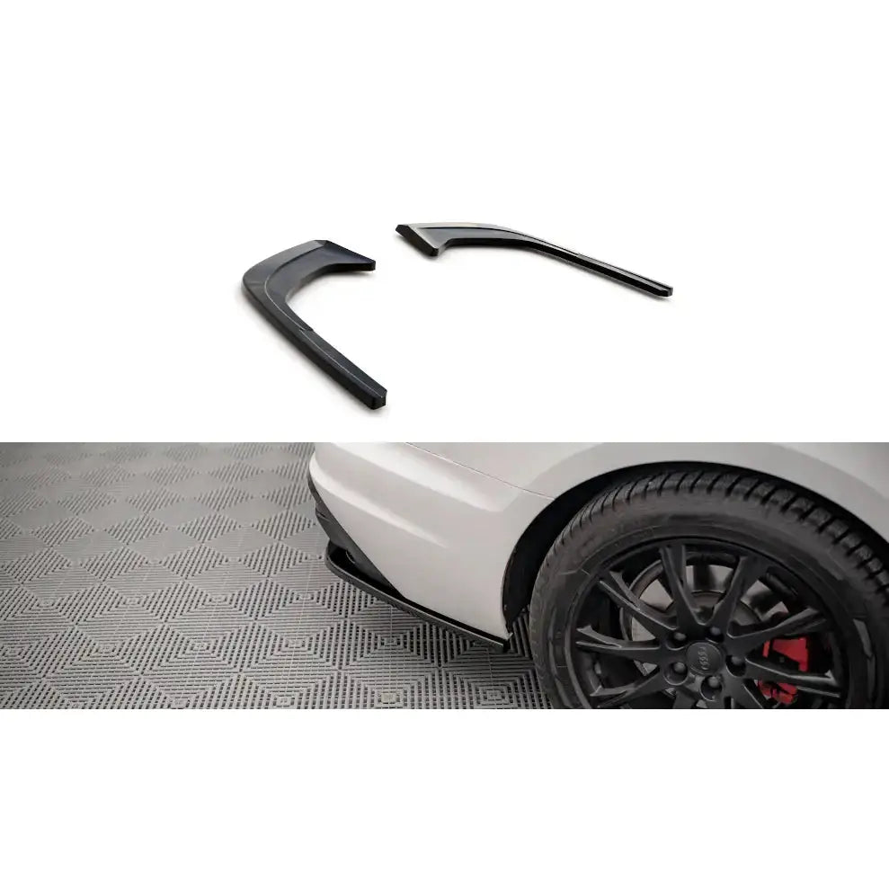 Rear Side Splitters Audi A4 B9 Facelift
