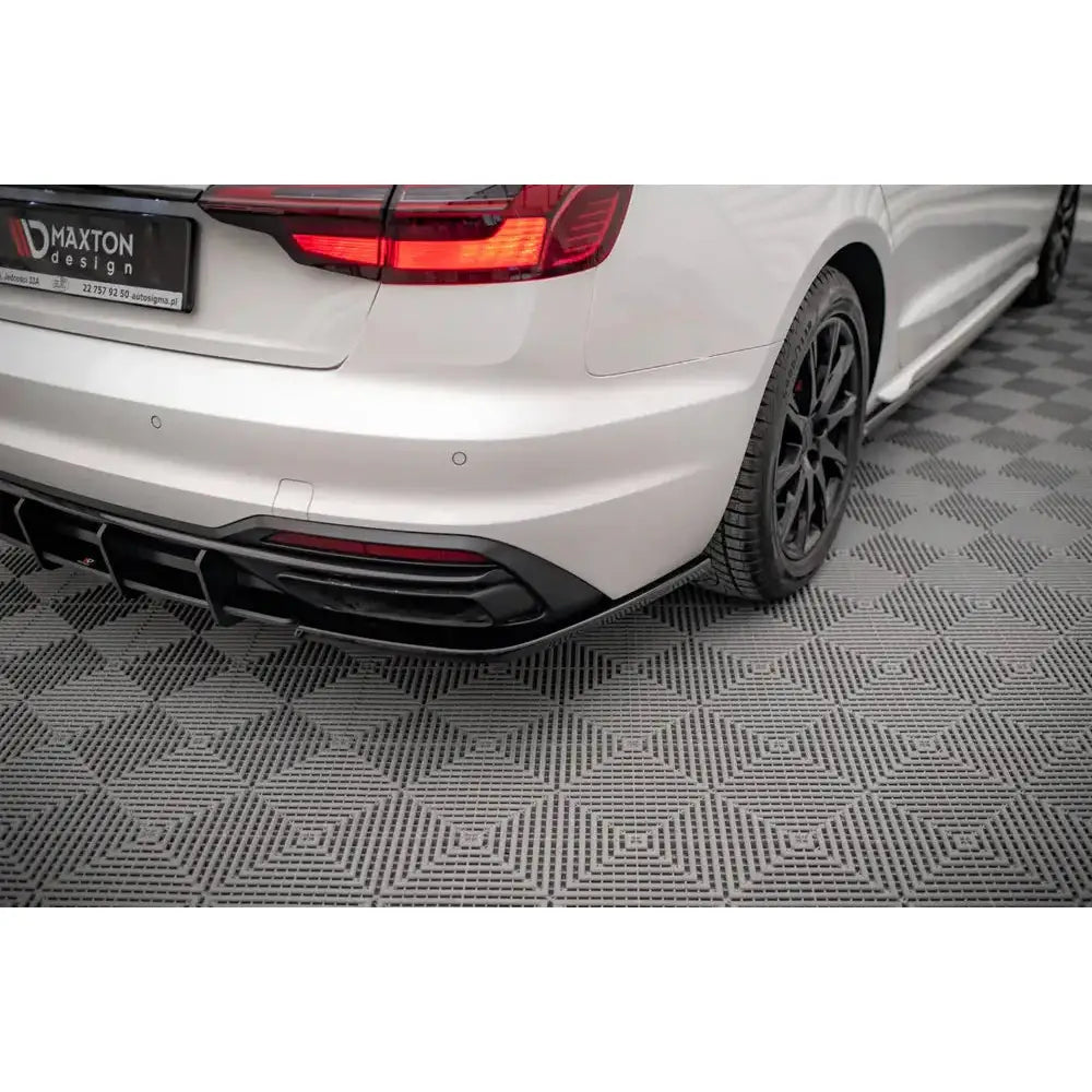 Rear Side Splitters Audi A4 B9 Facelift