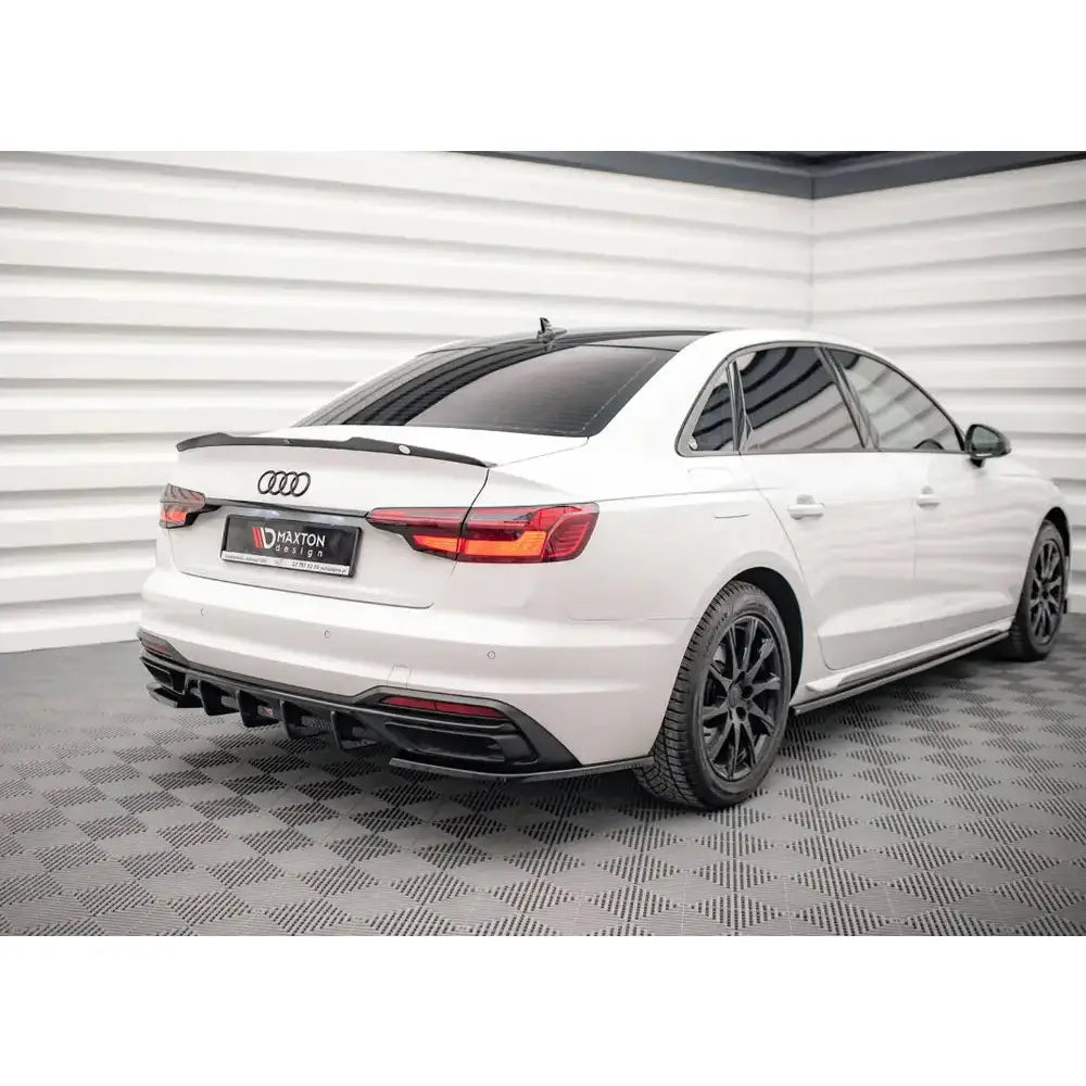 Rear Side Splitters Audi A4 B9 Facelift