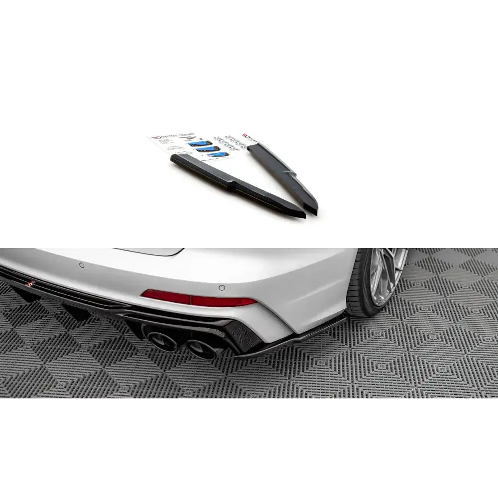 Rear Side Splitters Audi A6 C8 S-line