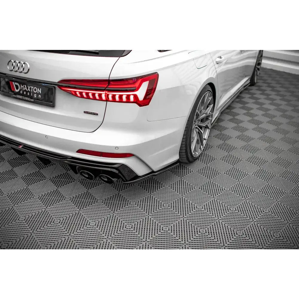 Rear Side Splitters Audi A6 C8 S-line
