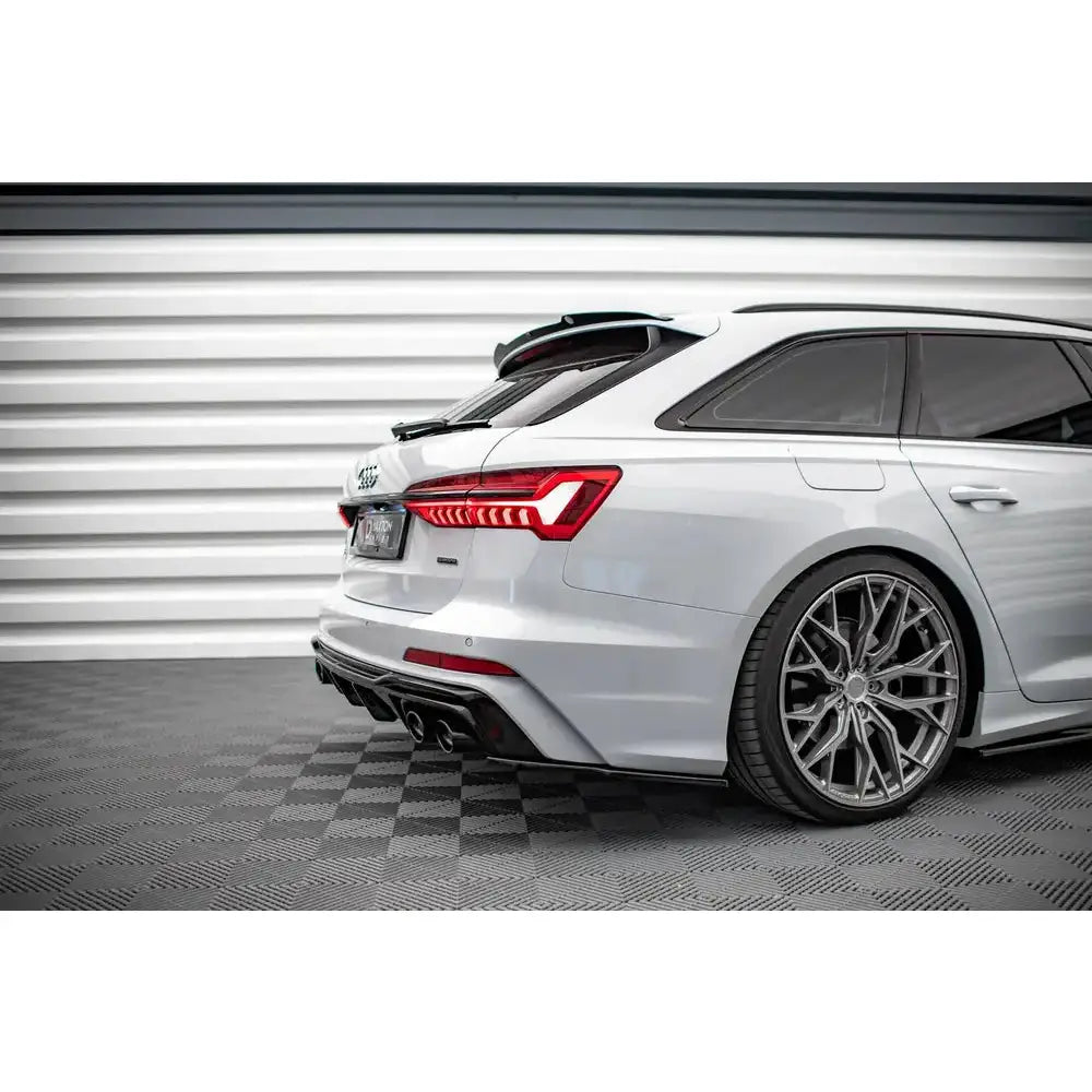 Rear Side Splitters Audi A6 C8 S-line