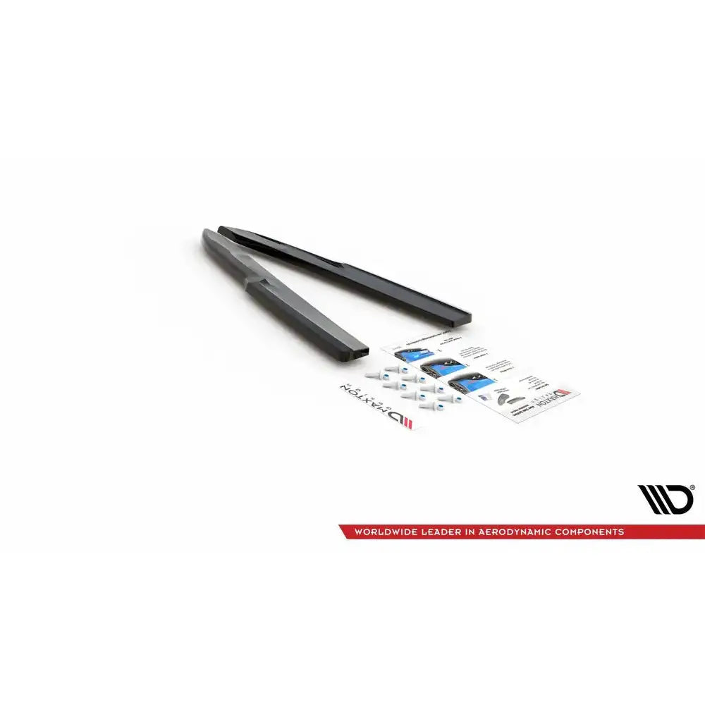 Rear Side Splitters Audi A6 C8 S-line