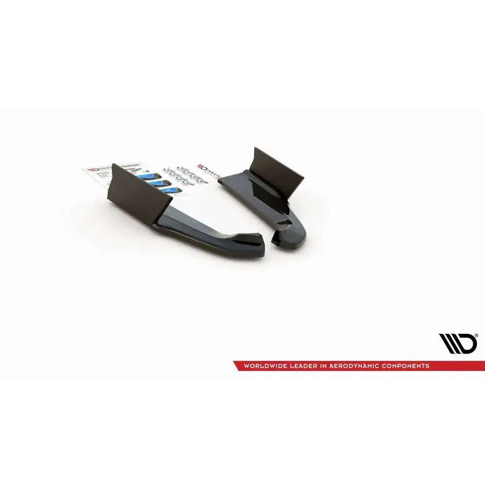 Rear Side Splitters + Flaps V.1 Ford Mustang Gt Mk6 Facelift