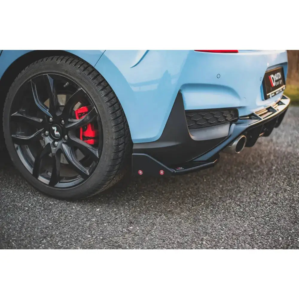 Rear Side Splitters + Flaps V.7 Hyundai I30 n Mk3 Hatchback