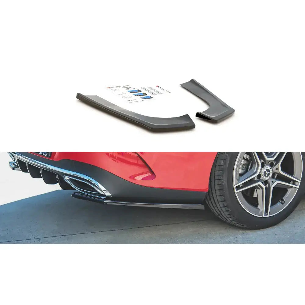 Rear Side Splitters Mercedes-benz Cla Shooting Brake Amg-line X118