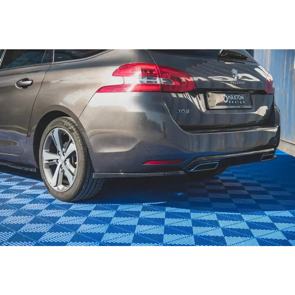 Rear Side Splitters Peugeot 308 Sw Mk2 Facelift