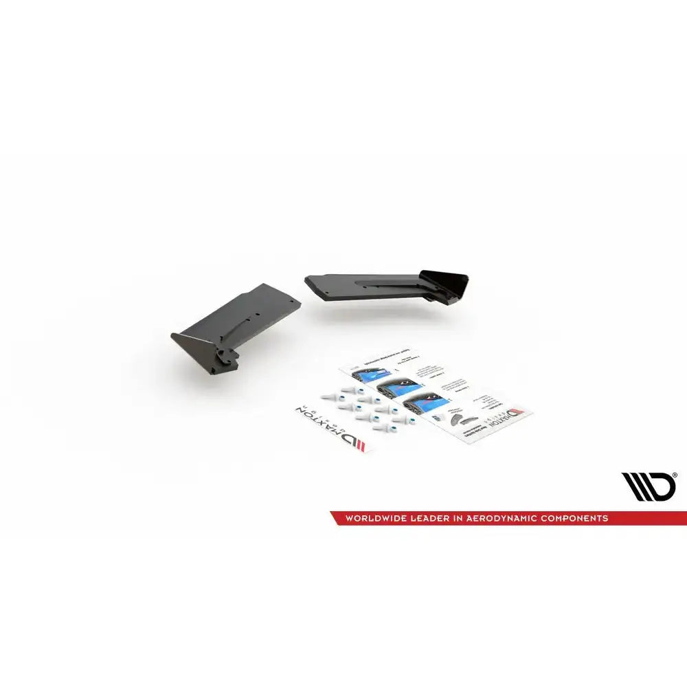 Rear Side Splitters Racing Durability + Flaps Toyota Gr Yaris Mk4