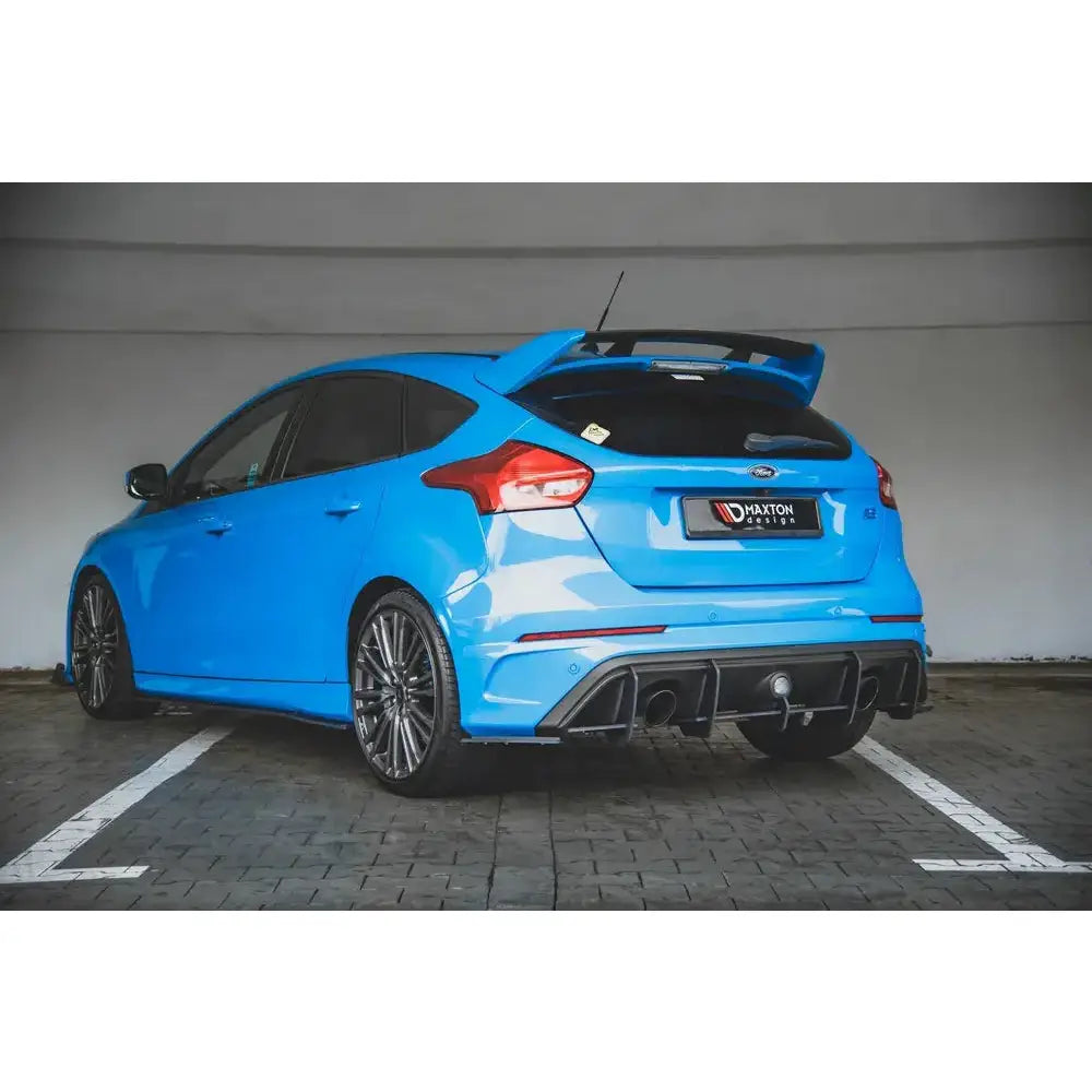 Rear Side Splitters Racing Durability Ford Focus Rs Mk3