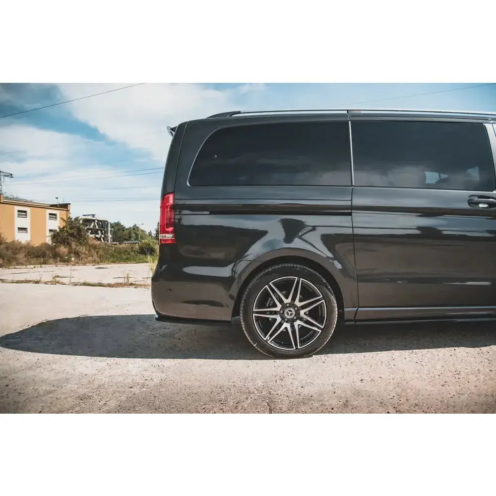 Rear Side Splitters V.1 Mercedes-benz V-class Amg-line W447 Facelift