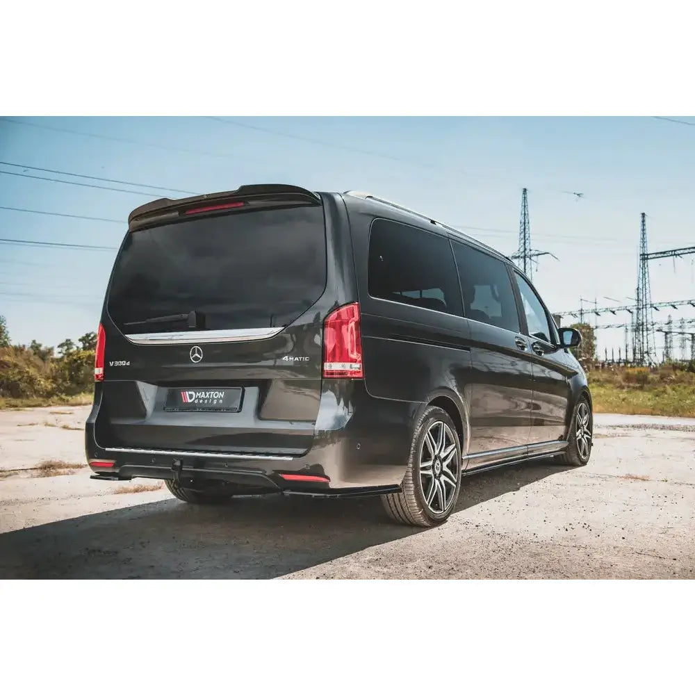 Rear Side Splitters V.1 Mercedes-benz V-class Amg-line W447 Facelift