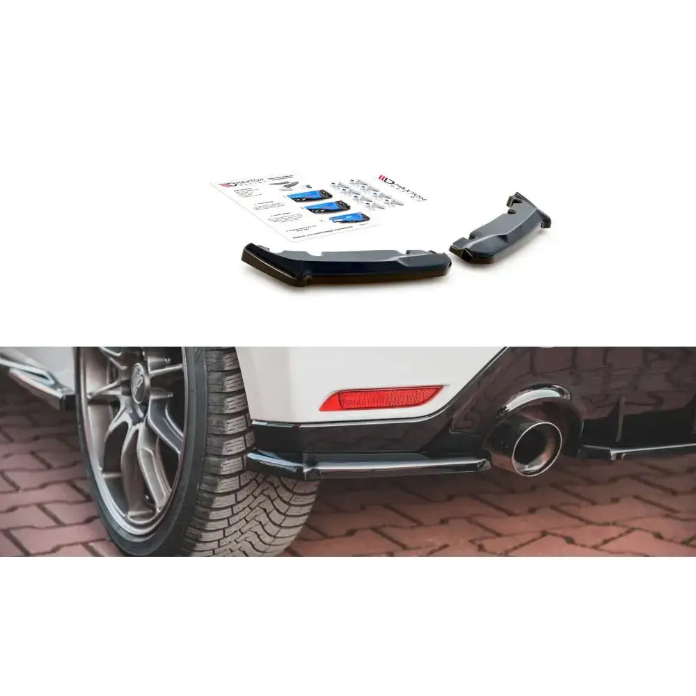 Rear Side Splitters V.1 Toyota Gr Yaris Mk4