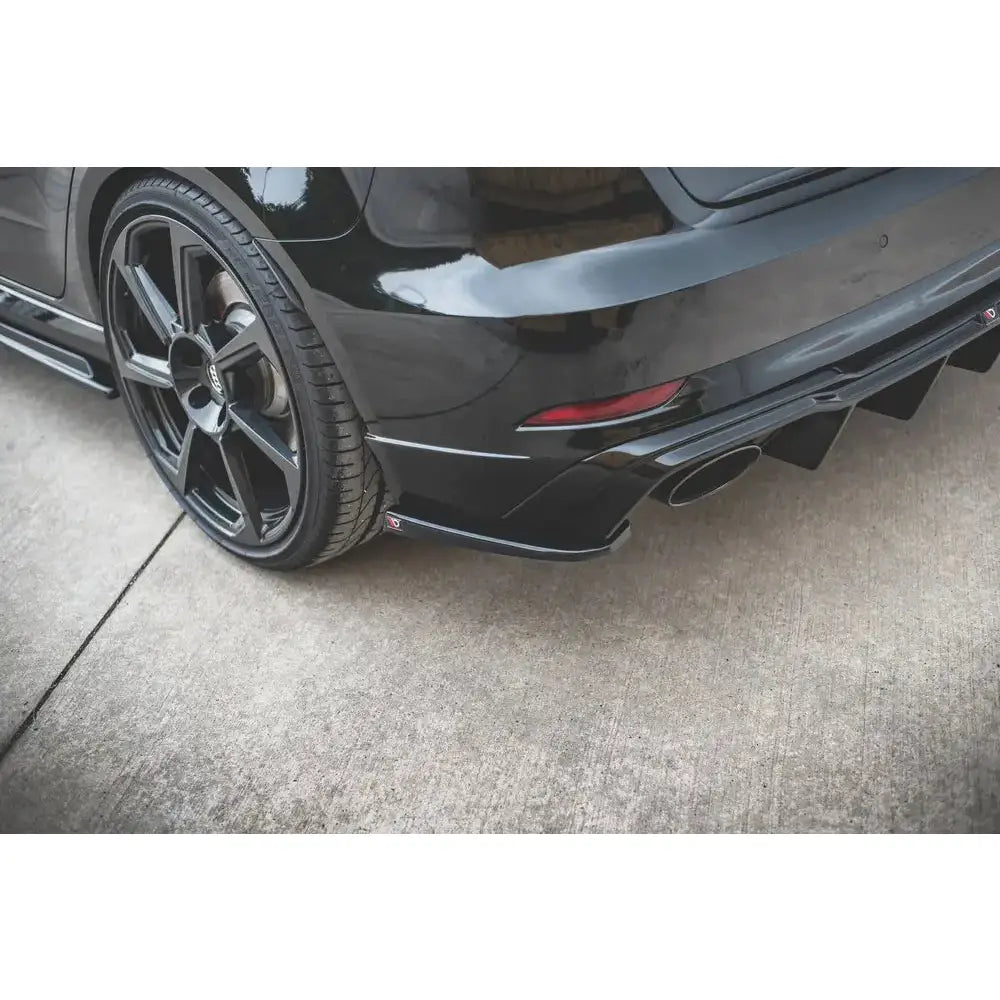 Rear Side Splitters V.2 Audi Rs3 8v Sportback Facelift
