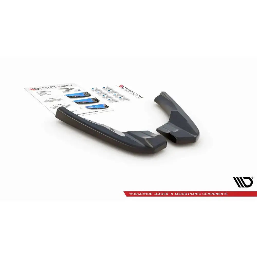 Rear Side Splitters V.2 Audi Rs3 8v Sportback Facelift