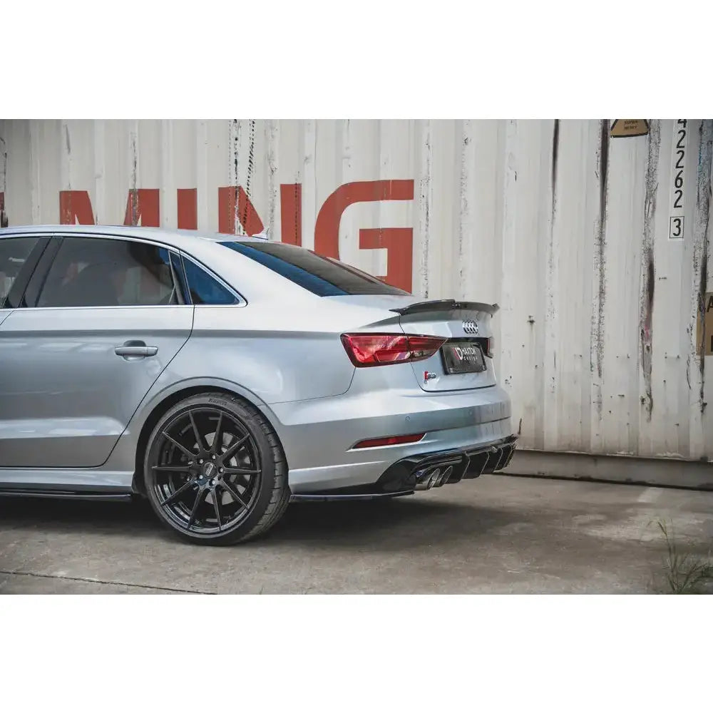 Rear Side Splitters V.2 Audi S3 Sedan 8v Facelift