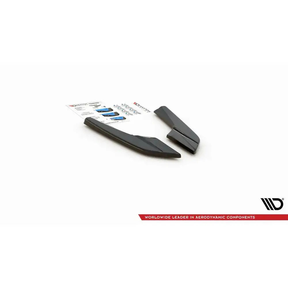 Rear Side Splitters V.2 Audi S3 Sedan 8v Facelift