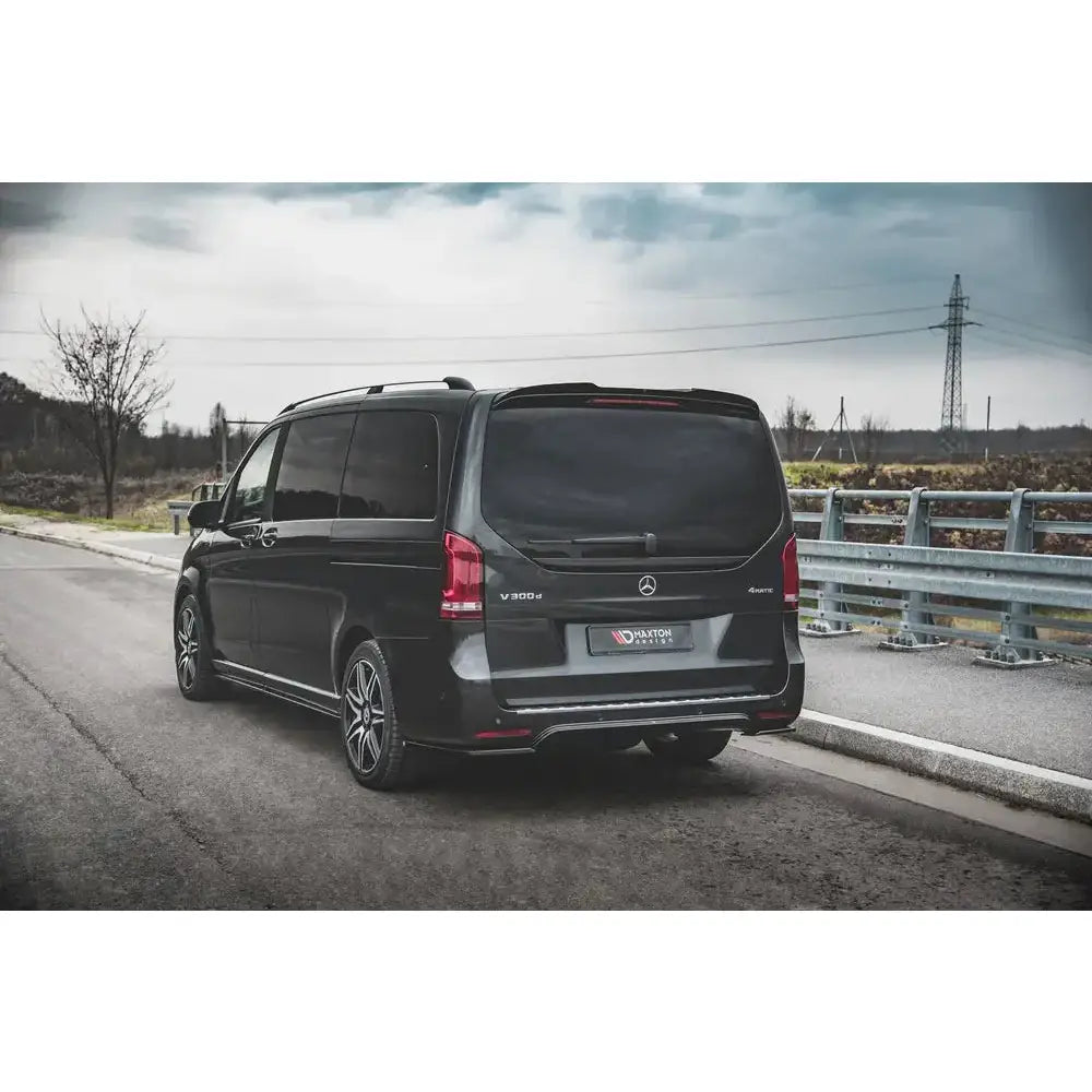 Rear Side Splitters V.2 Mercedes-benz V-class Amg-line W447 Facelift