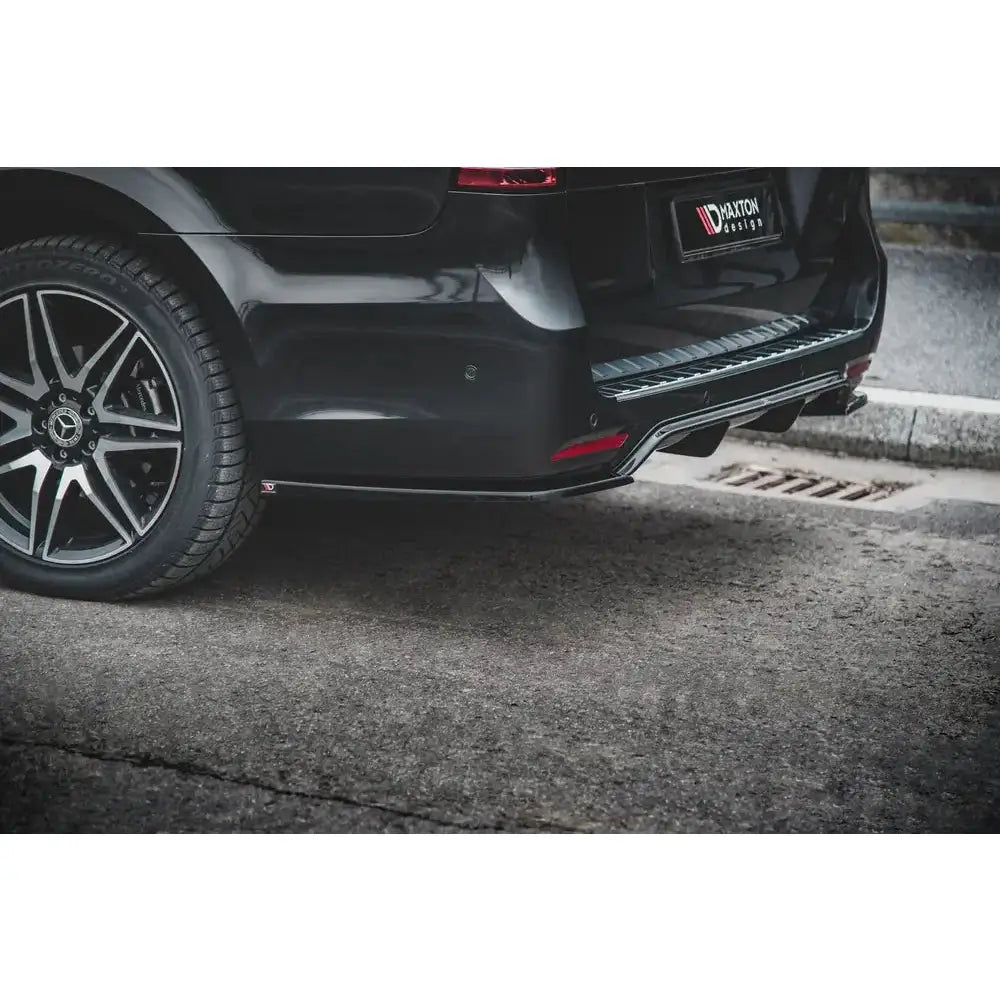 Rear Side Splitters V.2 Mercedes-benz V-class Amg-line W447 Facelift