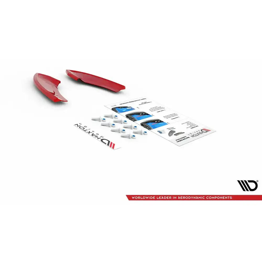 Rear Side Splitters Vw Golf 7 Gti Tcr