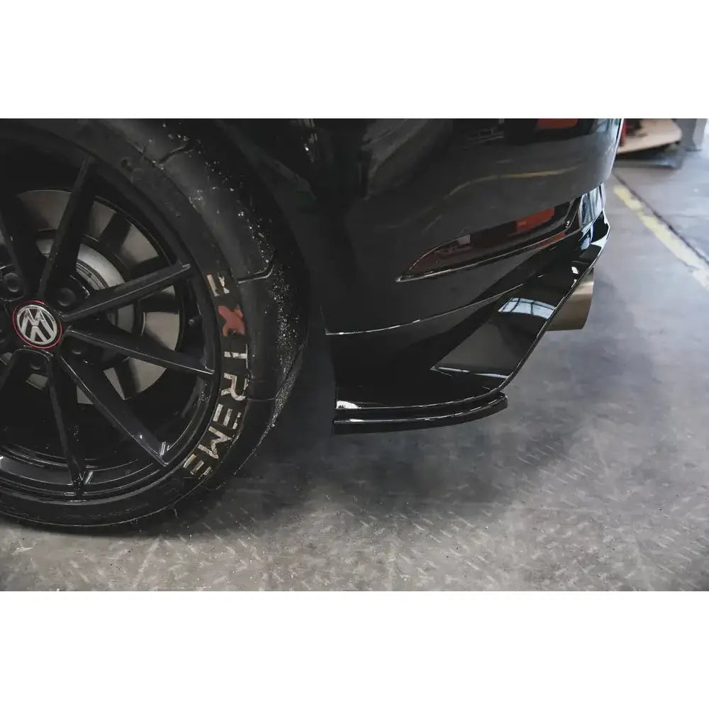 Rear Side Splitters Vw Golf 7 Gti Tcr