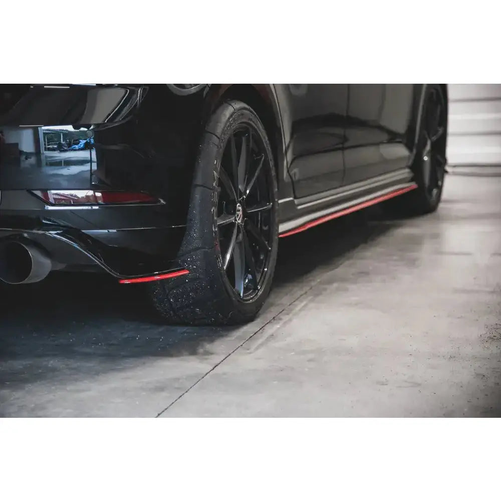 Rear Side Splitters Vw Golf 7 Gti Tcr