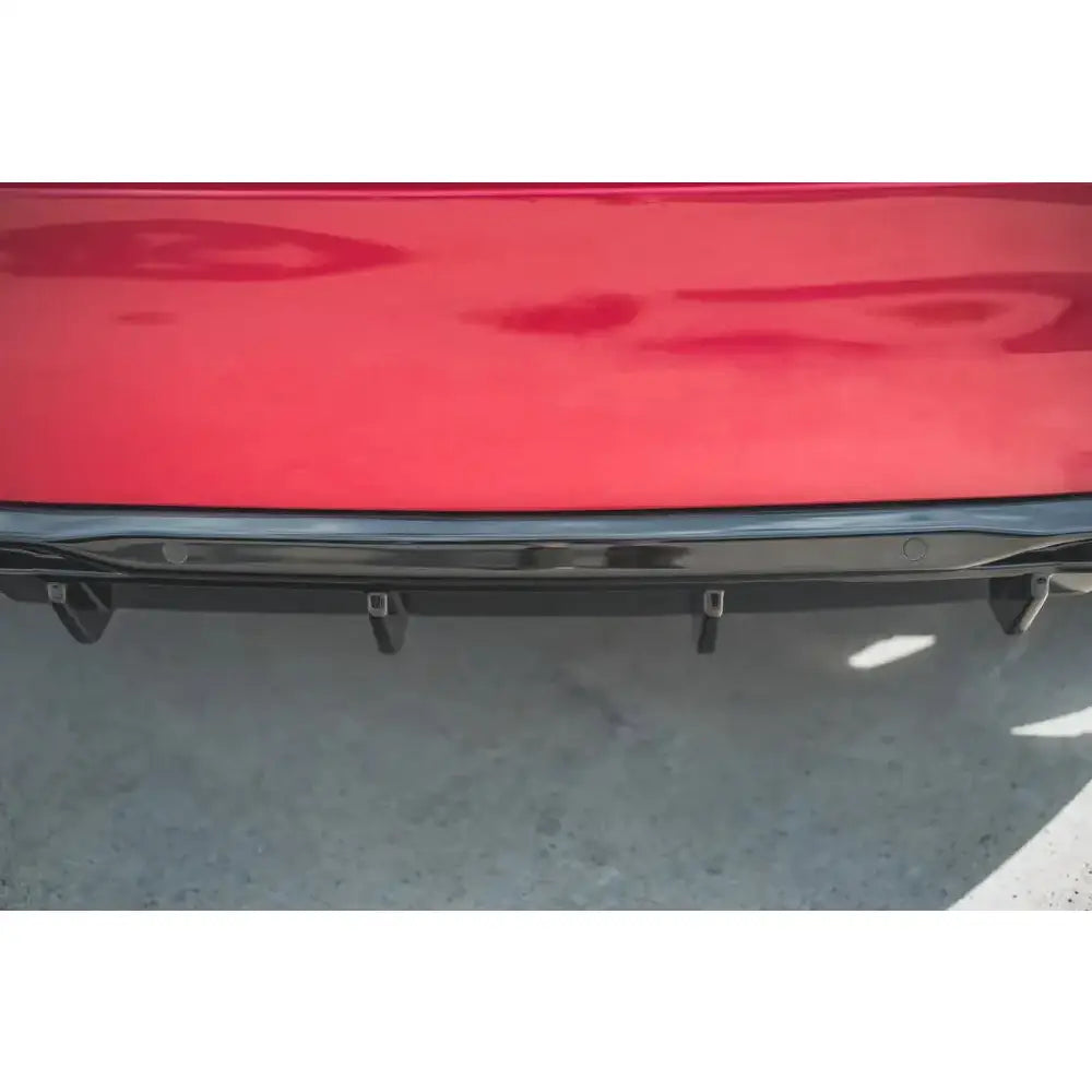 Rear Valance + Exhaust Ends Imitation Peugeot 308 Gt Mk2 Facelift 17- - 3