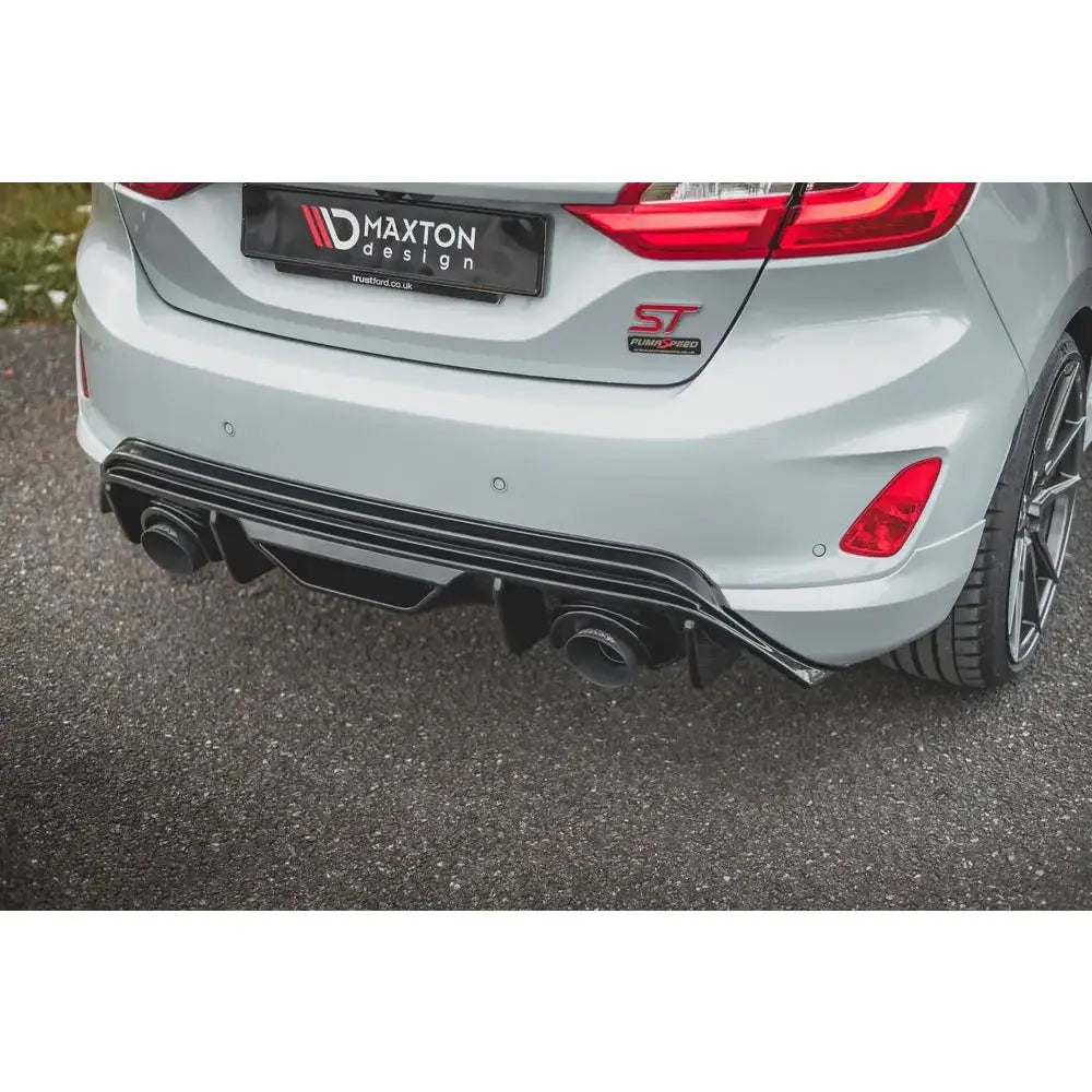 Rear Valance + Milltek Sport Exhaust Extension Ford Fiesta Mk8 St 17- - 4