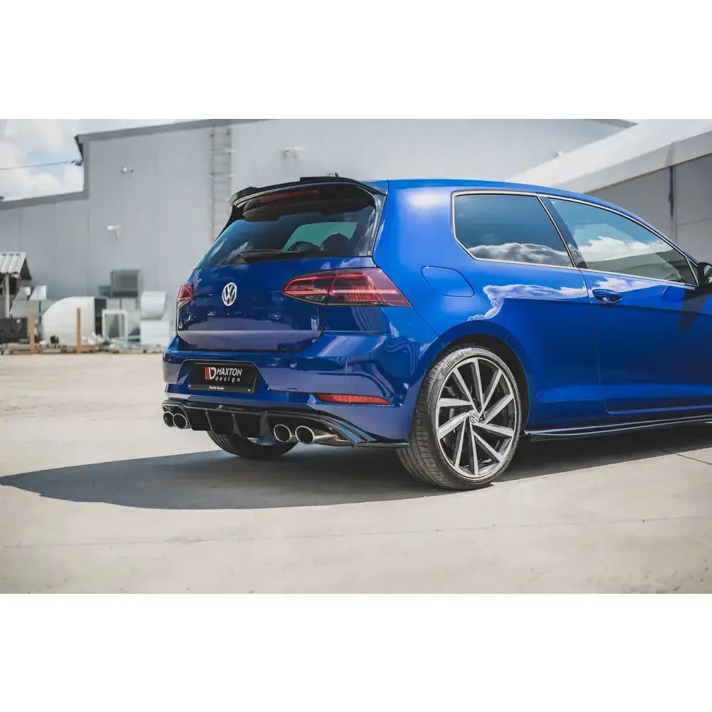 Rear Valance V.3 Vw Golf 7 r Facelift