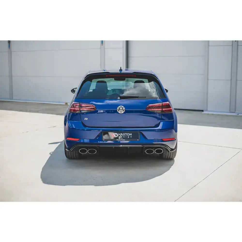Rear Valance V.3 Vw Golf 7 r Facelift