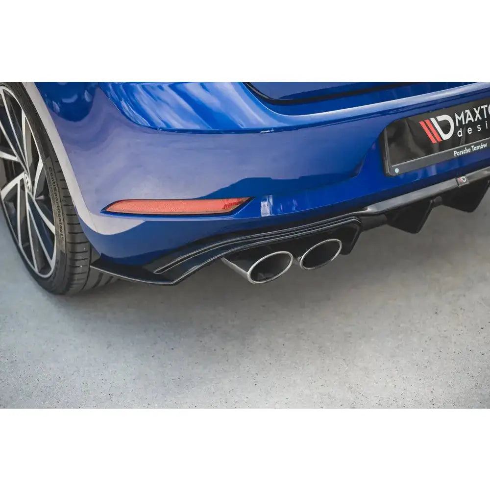 Rear Valance V.3 Vw Golf 7 r Facelift