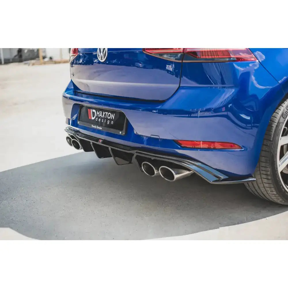 Rear Valance V.3 Vw Golf 7 r Facelift