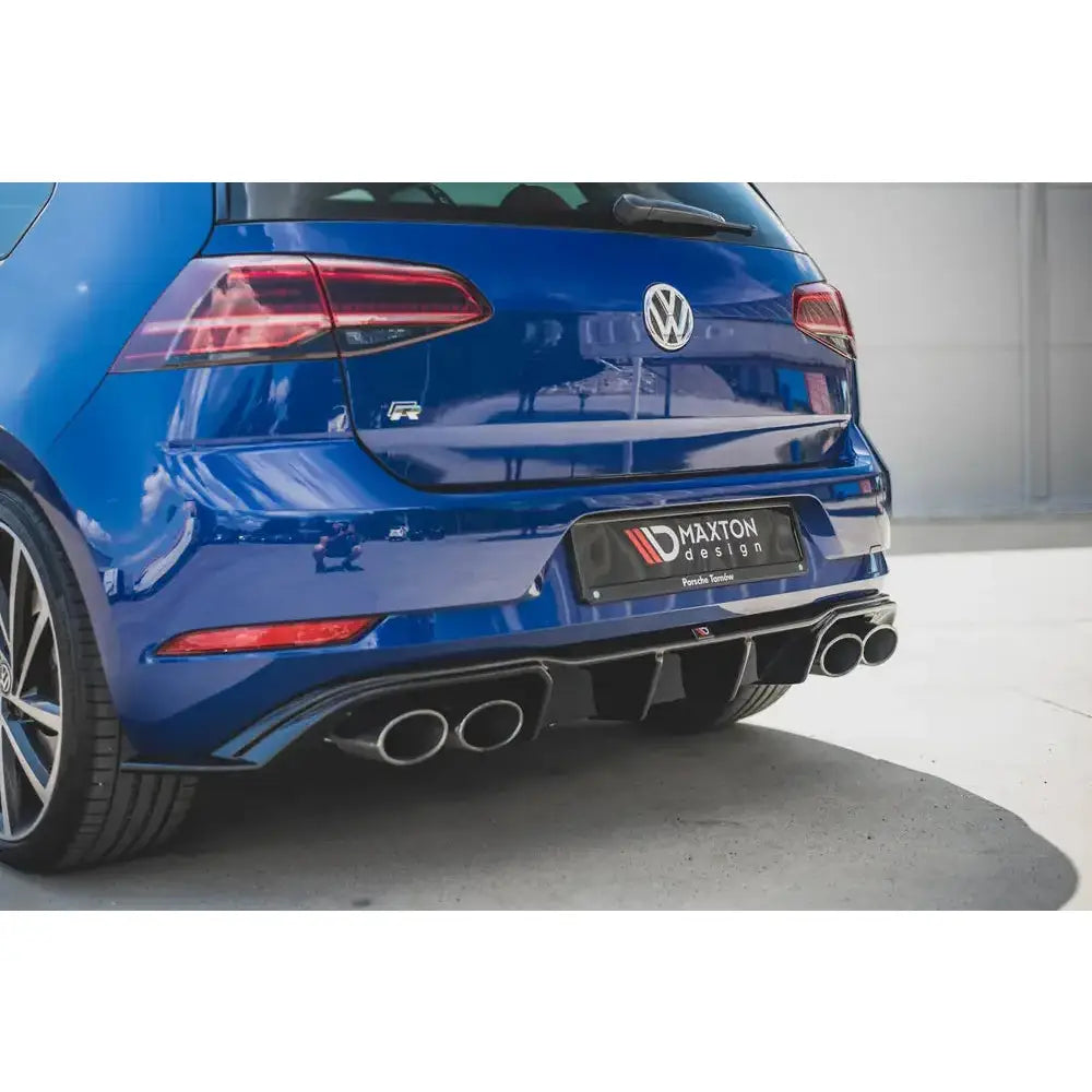 Rear Valance V.3 Vw Golf 7 r Facelift