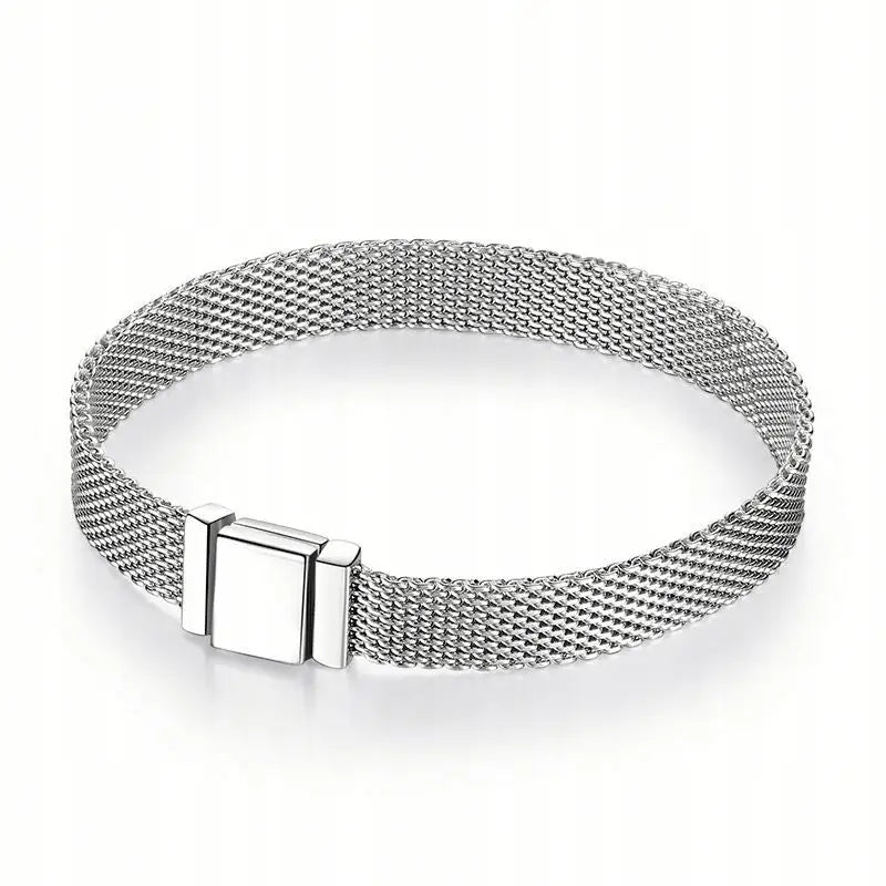 Armbånd Dame med Charms i Sølv S925 19 Cm