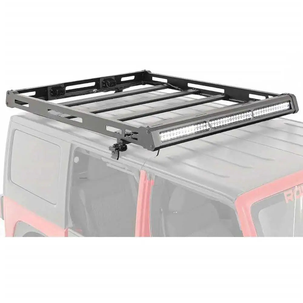 Reketräger for Hardtop med Led-lykter Rough Country - Jeep Wrangler Jk 4 d 07-18
